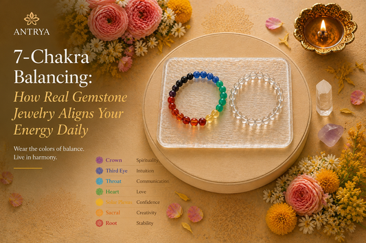 7-Chakra Balancing: How Real Gemstone Jewelry Aligns Your Energy Daily