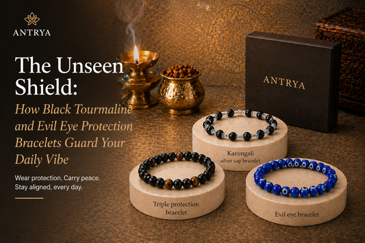 The Unseen Shield: How Black Tourmaline and Evil Eye Protection Bracelets Guard Your Daily Vibe