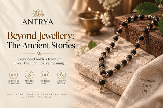 Beyond Jewellery: The Ancient Stories Hidden in Rudraksha, Karungali & Sacred Beads