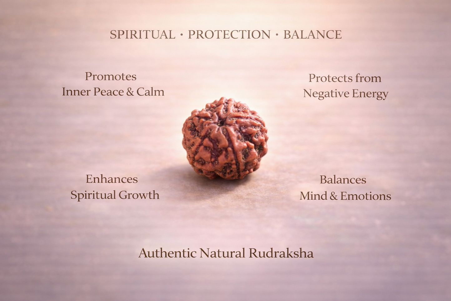 5 Mukhi Rudraksha Sacred Bead