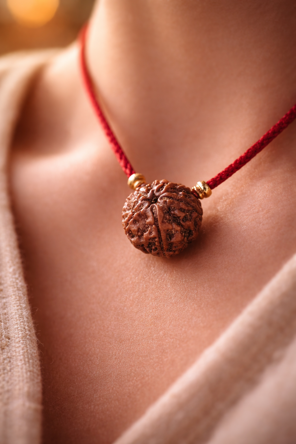 5 Mukhi Rudraksha Sacred Bead