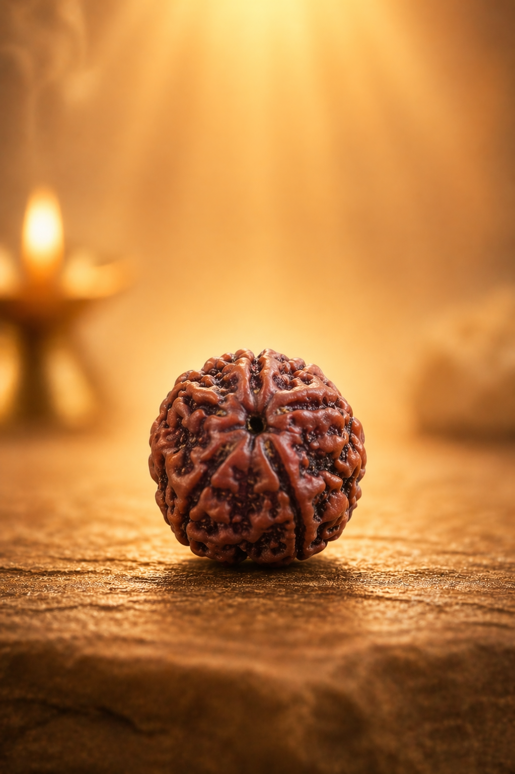 5 Mukhi Rudraksha Sacred Bead
