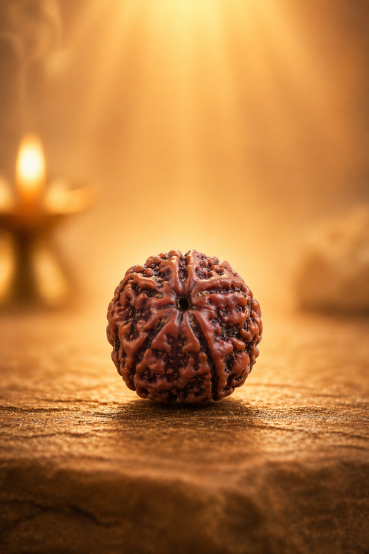 5 Mukhi Rudraksha Sacred Bead