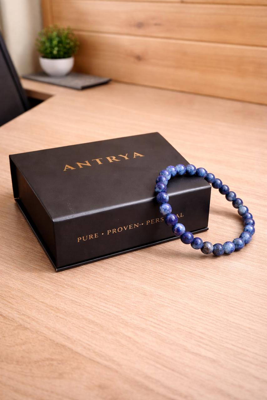 Lapis Lazuli Wisdom & Truth Bracelet (8mm)