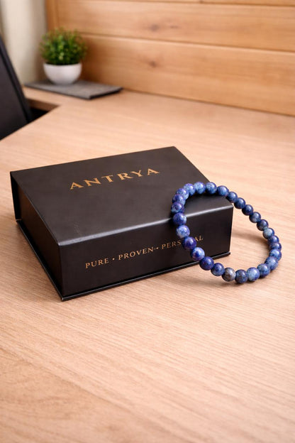 Lapis Lazuli Wisdom & Truth Bracelet (8mm)