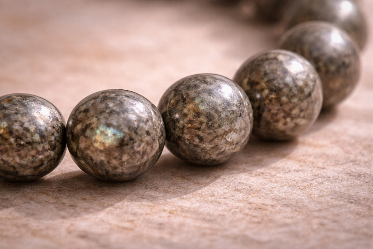Pyrite Natural Wealth Bracelet (8mm)