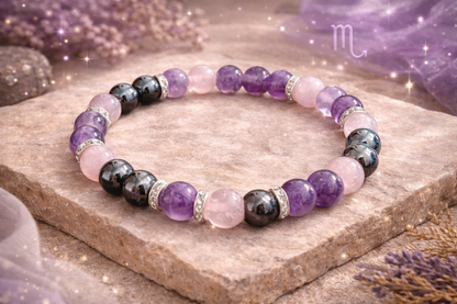 Scorpio Protection Energy Bracelet (8mm)
