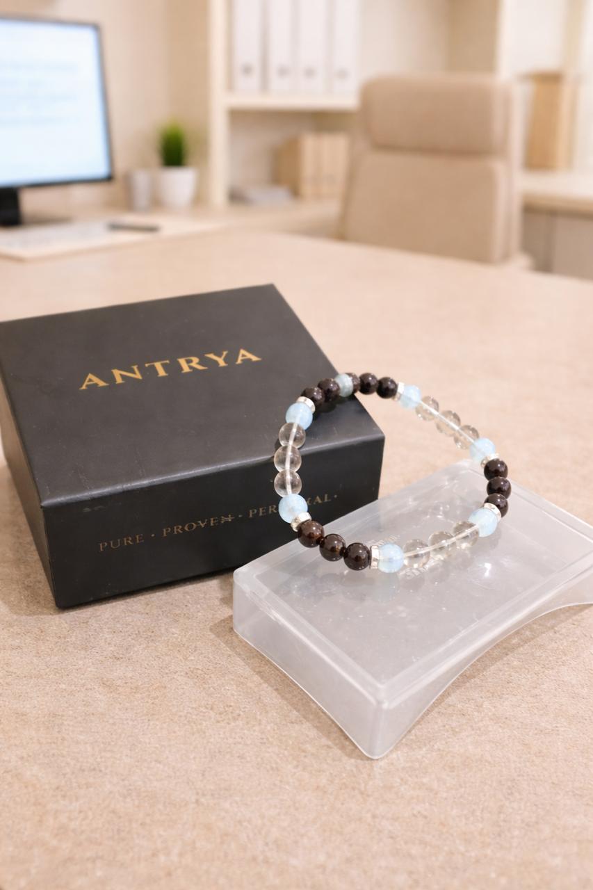 Antrya Aries Zodiac Bracelet (Mesh Rashi) – 8mm