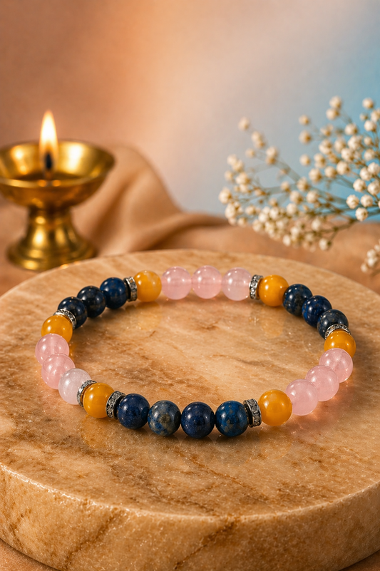 Cancer Love & Emotional Healing Bracelet (8mm)