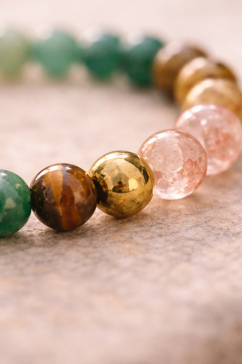 Money Magnet Multi-Stone Bracelet (8mm)
