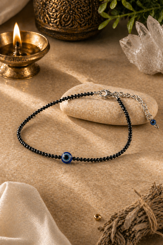 Evil Eye Protection Charm Anklet