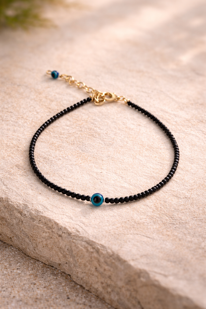 Evil Eye Protection Charm Anklet