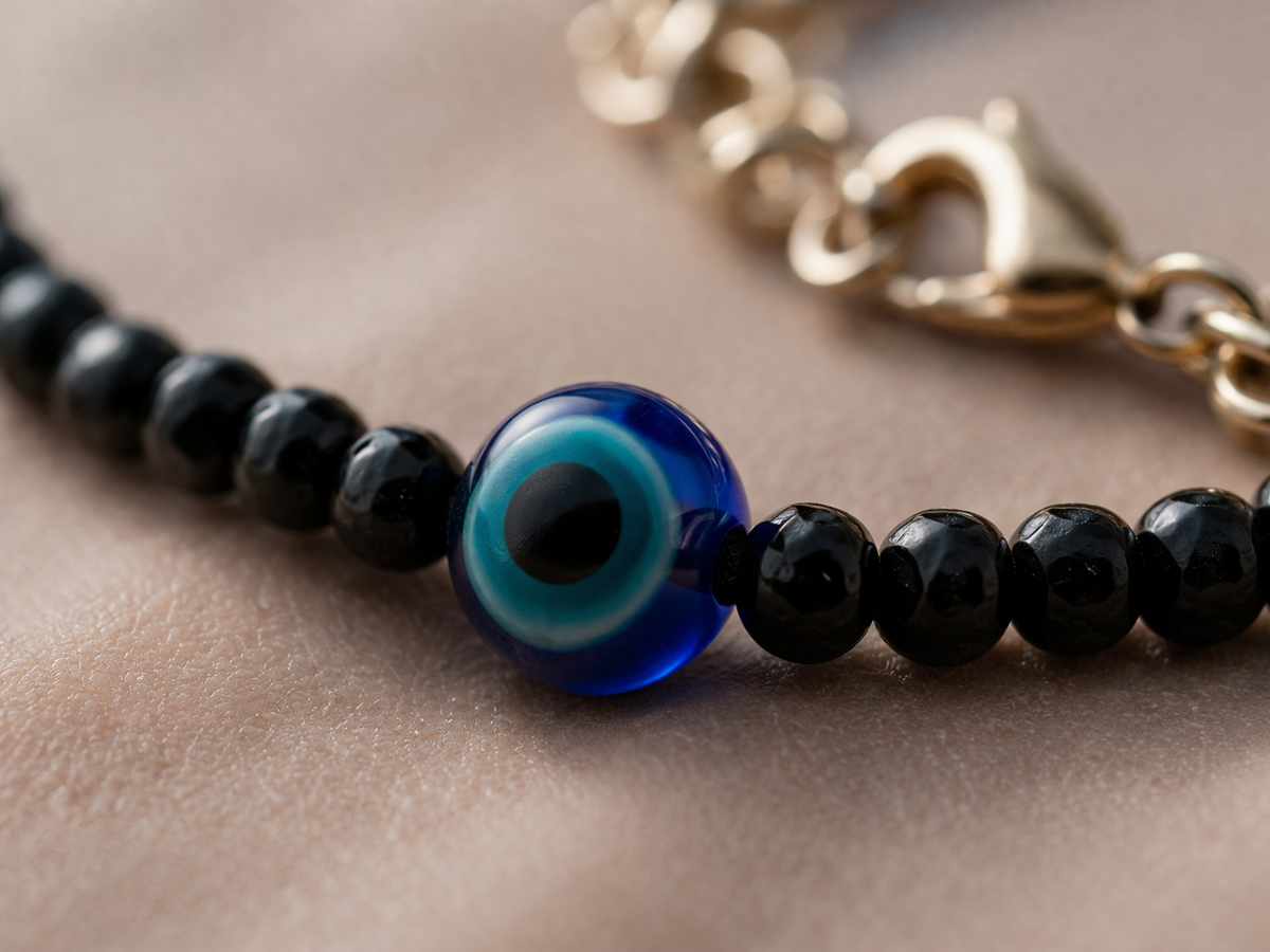 Evil Eye Protection Charm Anklet