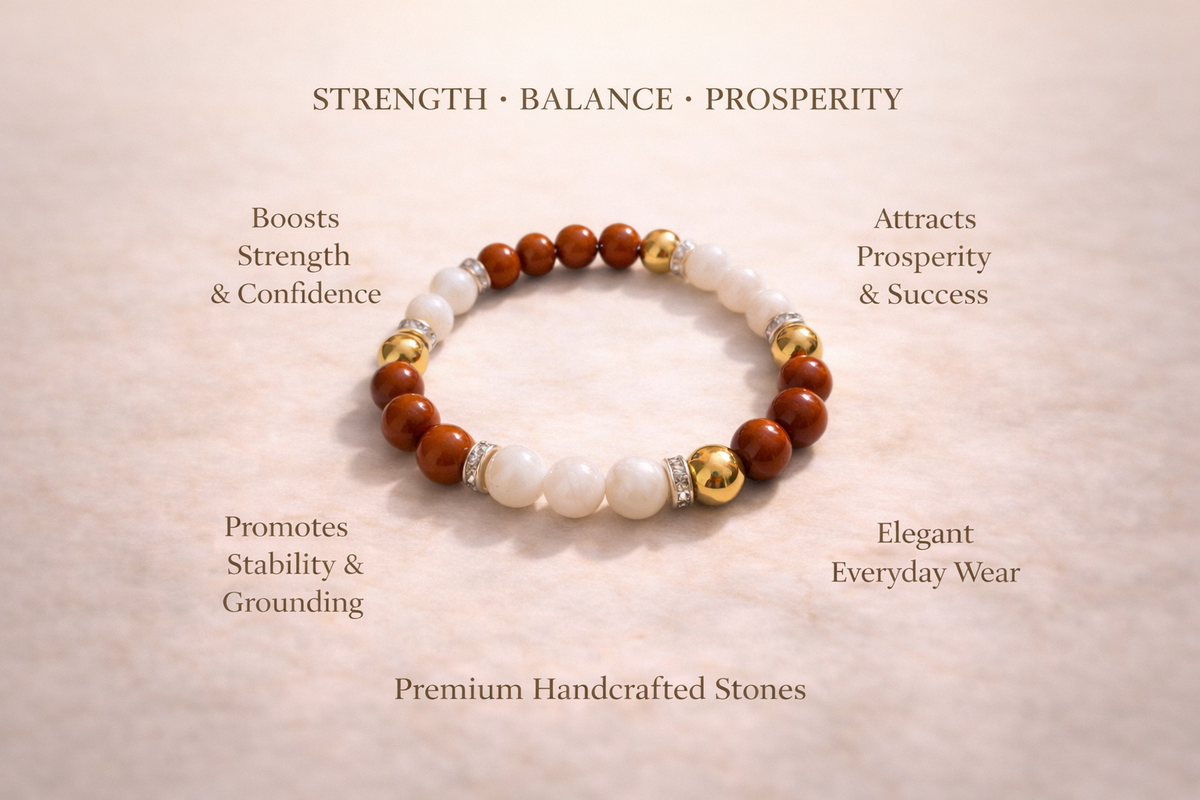 Antrya Gemini Zodiac Bracelet (Mithun Rashi) – 8mm