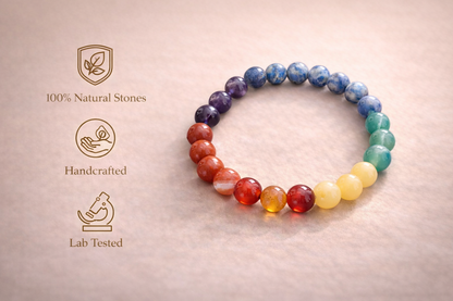 7 Chakra Energy Balance Bracelet (8mm)