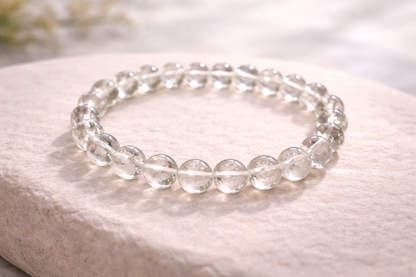 Clear Quartz Energy Amplifier Bracelet (8mm)