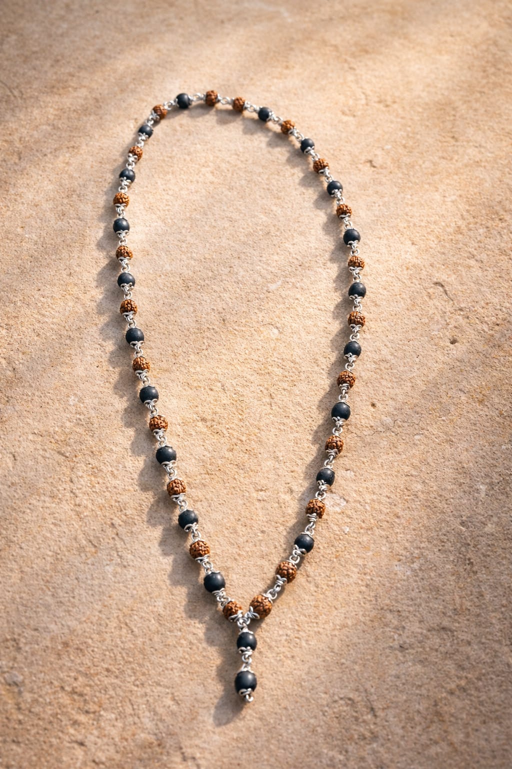 Rudraksha Karungali Divine Protection Mala