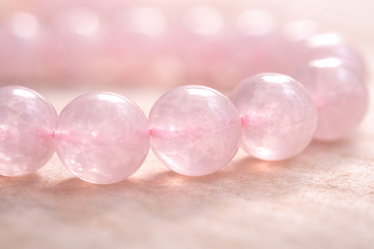 Rose Quartz Love Attraction Bracelet (8mm)