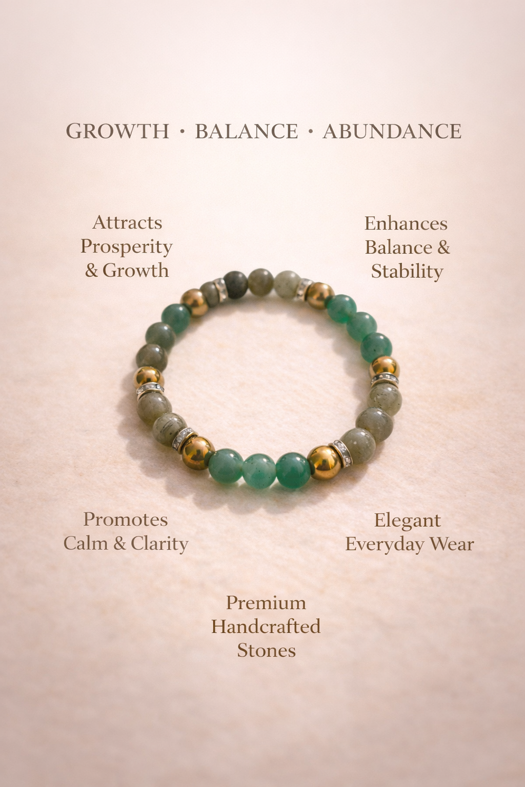 Libra Harmony & Balance Bracelet (8mm)