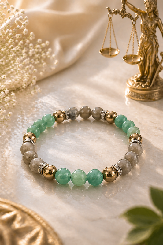 Libra Harmony & Balance Bracelet (8mm)