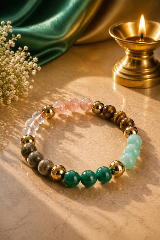 Dhan Yog Wealth Attraction Bracelet (8mm)