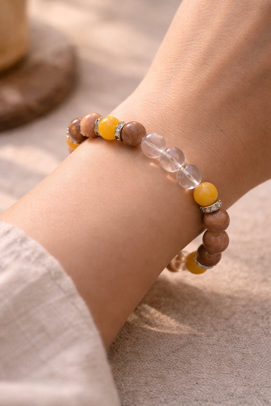 Antrya Capricorn Zodiac Bracelet (Makar Rashi) – 8mm