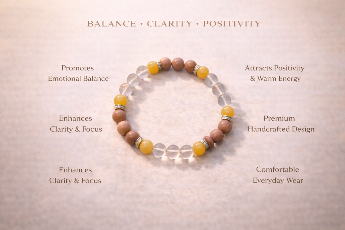 Antrya Capricorn Zodiac Bracelet (Makar Rashi) – 8mm