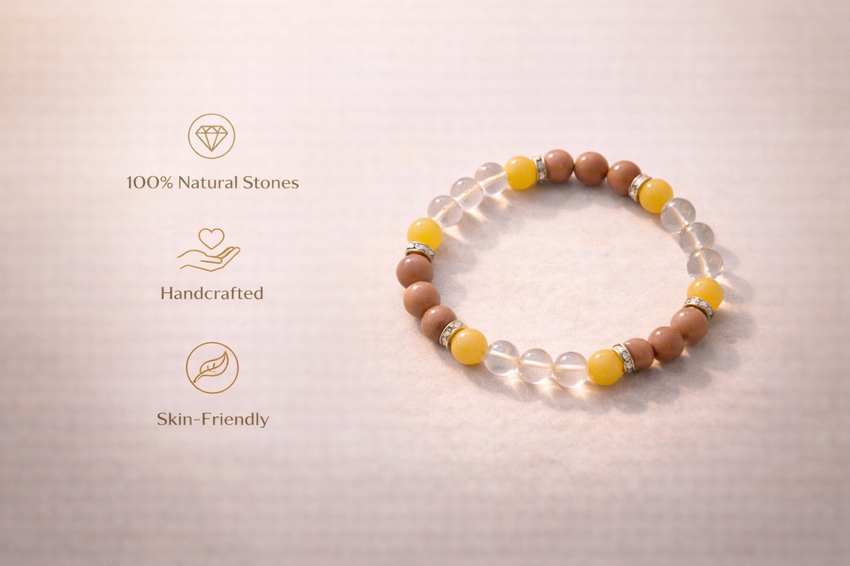Antrya Capricorn Zodiac Bracelet (Makar Rashi) – 8mm