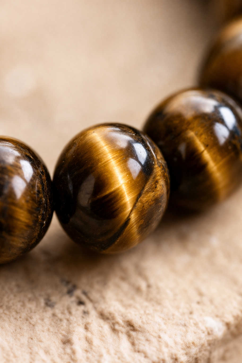 Tiger Eye Courage & Protection Bracelet (8mm)