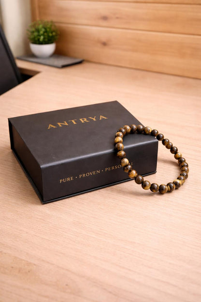 Tiger Eye Courage & Protection Bracelet (8mm)