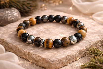 Triple Protection Shield Bracelet (8mm)