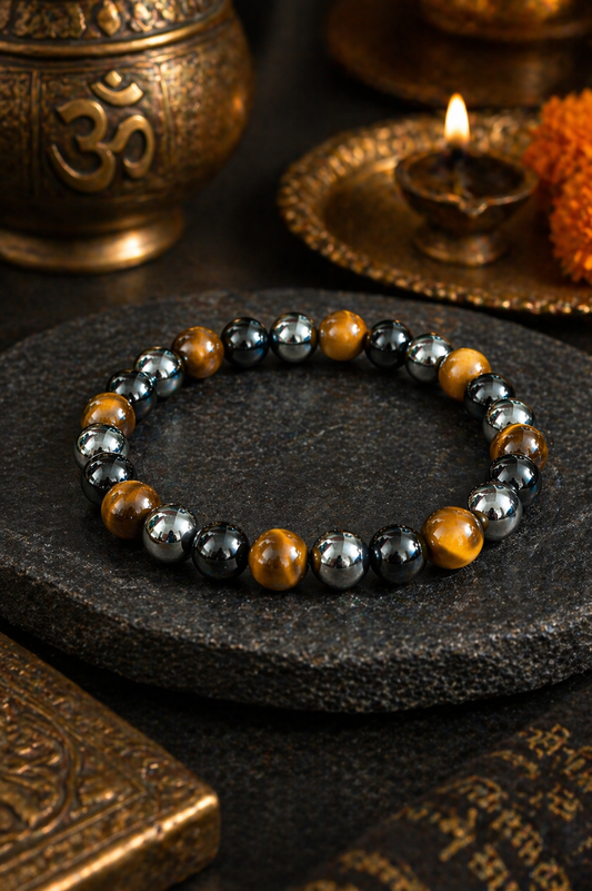 Triple Protection Shield Bracelet (8mm)