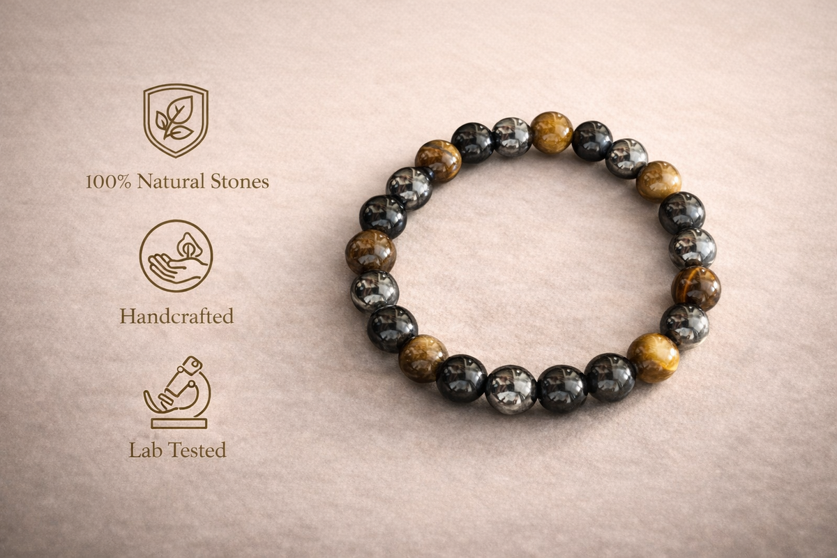 Triple Protection Shield Bracelet (8mm)