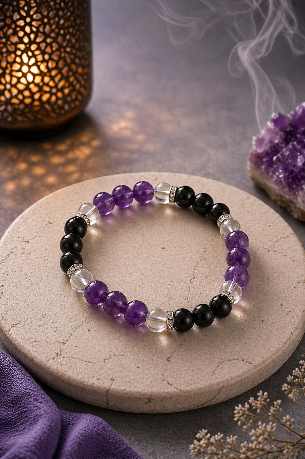 Aquarius Intuition & Clarity Bracelet (8mm)