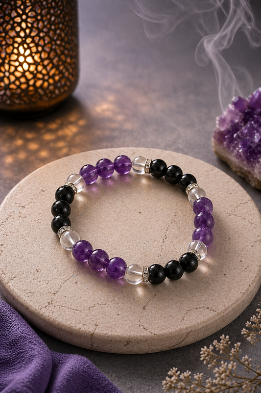 Aquarius Intuition & Clarity Bracelet (8mm)