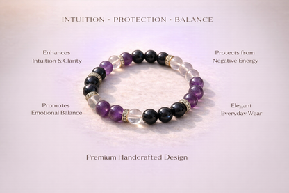 Aquarius Intuition & Clarity Bracelet (8mm)