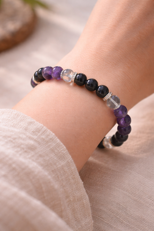 Aquarius Intuition & Clarity Bracelet (8mm)