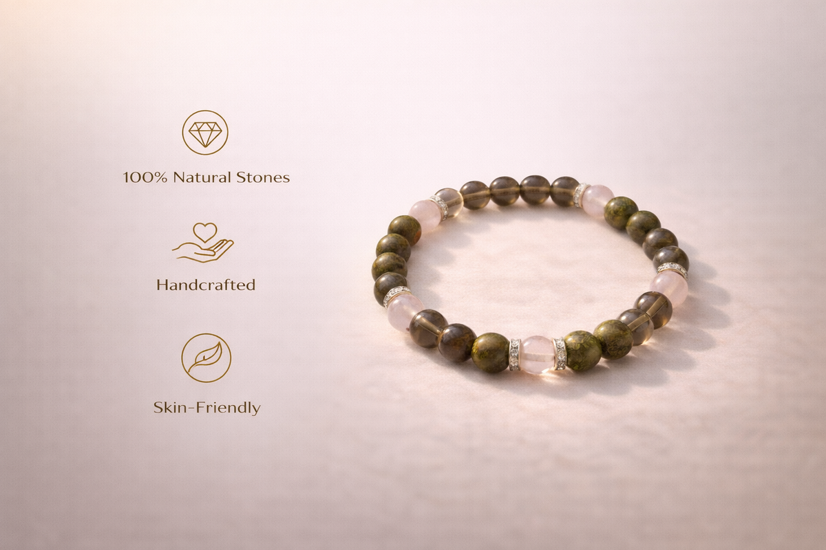 Virgo Healing & Balance Bracelet (8mm)